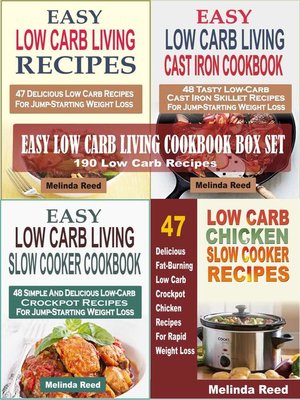 cover image of Easy Low Carb Living Cookbook Box Set